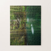 Mexico, Yucatan, Schilderachtig meer Legpuzzel (Verticaal)