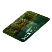 Mexico, Yucatan, Schilderachtig meer Magneet (Linkerzijde)