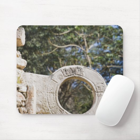 Mexico, Yucatan, Uxmal. Uxmal, groot Muismat (Met muis)