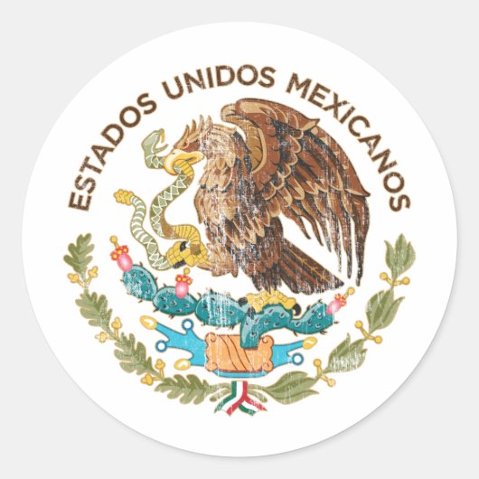 Mexico - Zegel van de estados unidos mexicanos (Voorkant)