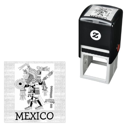 Mexico zelfinkende stempel (In situ)
