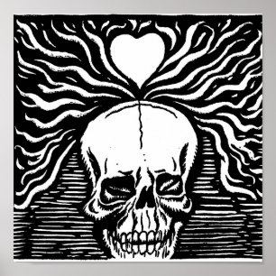 Mexico's "Dag van de Dood" rond 1924 Poster