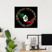 Mexico's tweehonderdjarige verjaardag poster (Thuiskantoor)