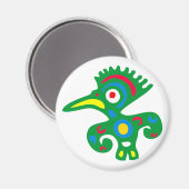 Mexiko Mexico Vogel bird Magneet (Voorkant / Achterkant)