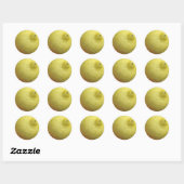 Meyer Lemon Ronde Sticker (Vel)