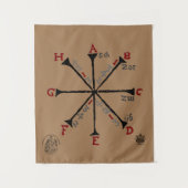 Meyer Square Tapestry Wandkleed (Voorkant)