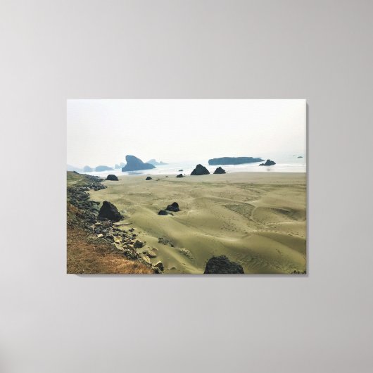 Meyers Beach North, Gold Beach, Oregon Canvas Afdruk (Voorkant)
