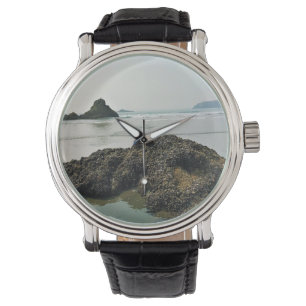 Meyers Beach North, Gold Beach, Oregon Horloge