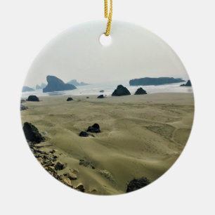 Meyers Beach North, Gold Beach, Oregon Keramisch Ornament