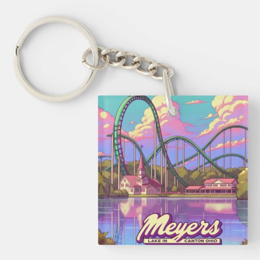 Meyers lake amusement park sleutelhanger (voorkant)