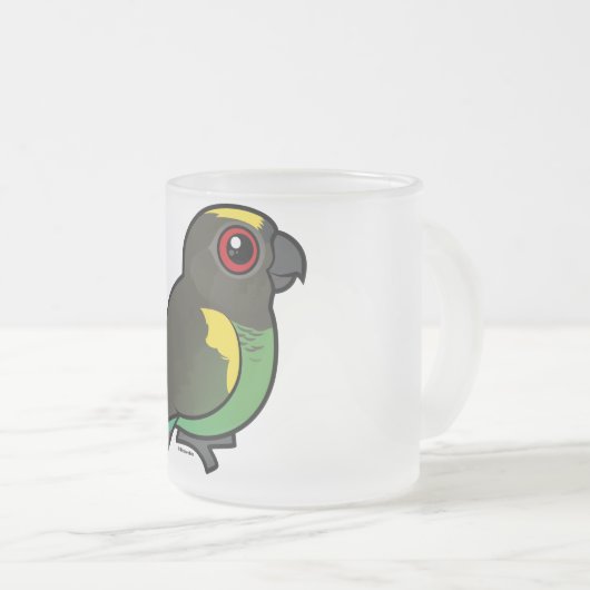 Meyer's Parrot Matglas Koffiemok (Voorkant rechts)
