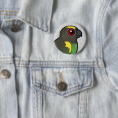 Meyer's Parrot Ronde Button 5,7 Cm (In situ)