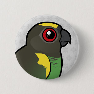 Meyer's Parrot Ronde Button 5,7 Cm