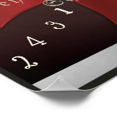 Meyer's snijplein - Templar Cross Poster (Hoek)