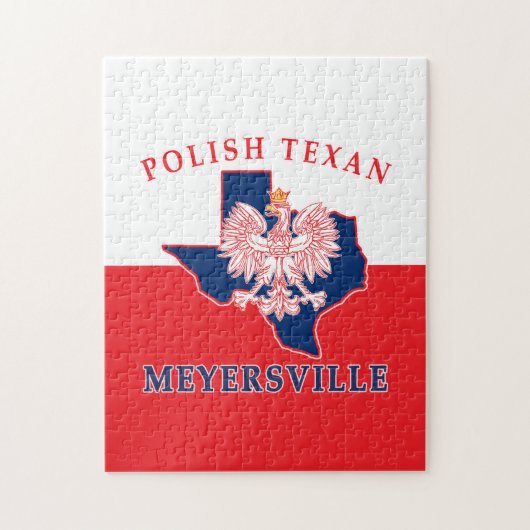 Meyersville Poland Texan Legpuzzel (Verticaal)