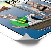 MEYFLOWER'S PIRATEN 'OP HET HOOFD' POSTER (Hoek)