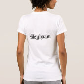 Meyhaam Artwork, FTW T-shirt (Achterkant)