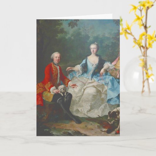 Meytens telt verjaardag Kaart (Gele Bloem)