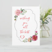 meyy christmas Invitation Kaart (Staand voorkant)