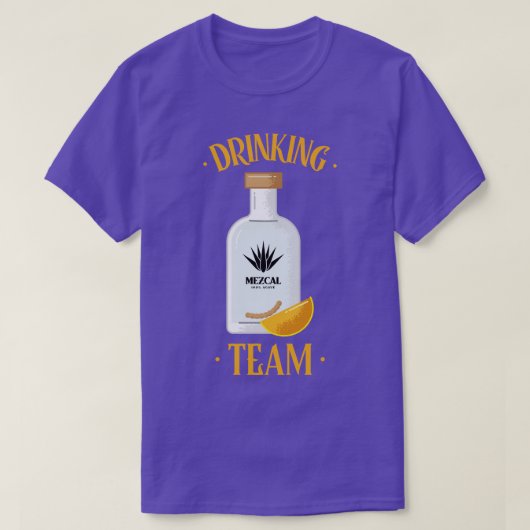 Mezcal Drink Team Tequila T-shirt (Design voorkant)