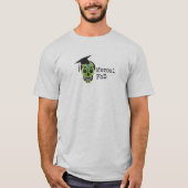 Mezcal PhD T-Shirt in lichtgrijs (Voorkant)