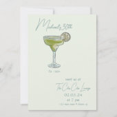 Mezcal Taco Nacht Verjaardag Uitnodiging (Voorkant)