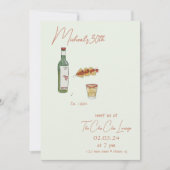 Mezcal Taco Nacht Verjaardag Uitnodiging (Voorkant)