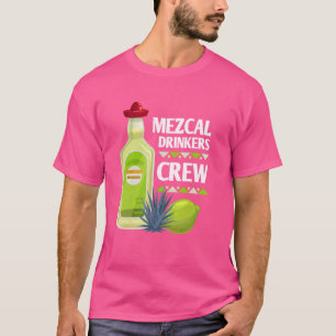Mezcal Tequila Margarita Mexicanen Cocktails Alcoh T-shirt
