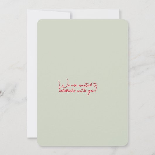 Mezcal Wedding Suite Kaart (Achterkant)