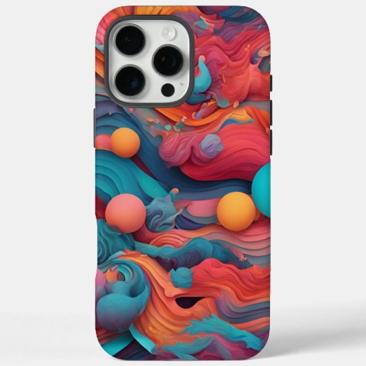 Mezcla de colores  Case-Mate iPhone case (Achterkant)