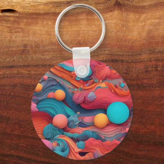 Mezcla de colores  sleutelhanger (Achterkant)