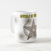 MEZELF IS HET MERK KOFFIEMOK (Voorkant links)