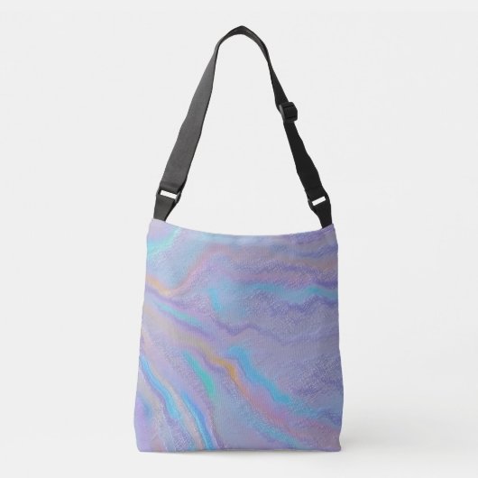 Mezmerizing Iridescent Stone Crossbody Tas (Voorkant)