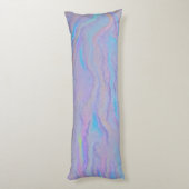 Mezmerizing Iridescent Stone Lichaamskussen (Achterkant (Verticaal))