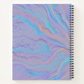 Mezmerizing Iridescent Stone Notitieboek (Achterkant)