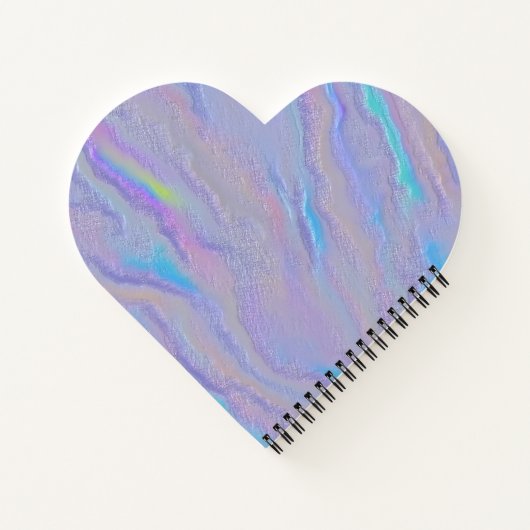 Mezmerizing Iridescent Stone Notitieboek (Achterkant)