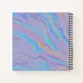 Mezmerizing Iridescent Stone Notitieboek (Achterkant)