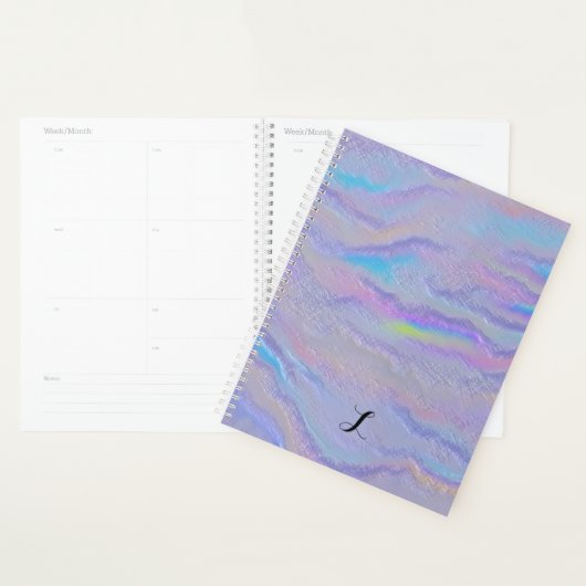 Mezmerizing Iridescent Stone Planner (Display)