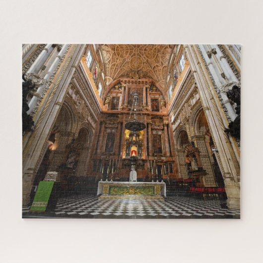 Mezquita Altar - Cordoba Jigzaag Puzzle Legpuzzel (Horizontaal)