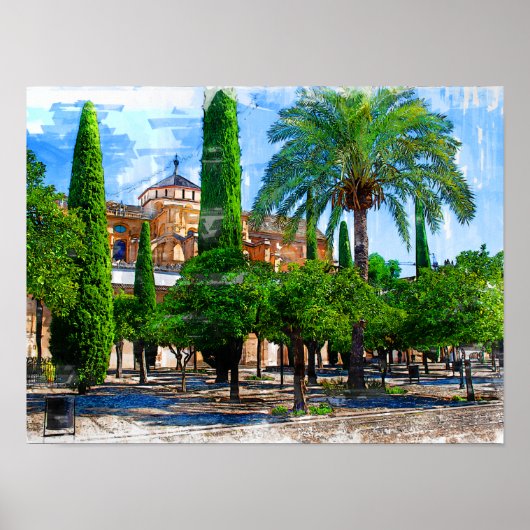 Mezquita Catedral de Córdoba - Het echte Spanje Poster (Voorkant)