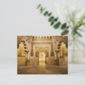 Mezquita Mihrab in Cordoba Briefkaart (Staand voorkant)