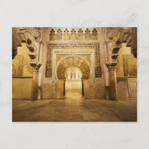 Mezquita Mihrab in Cordoba Briefkaart