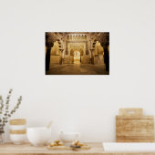 Mezquita Mihrab in Cordoba Poster (Keuken)