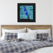 Mezuzah Canvas Afdruk (Insitu (Slaapkamer))