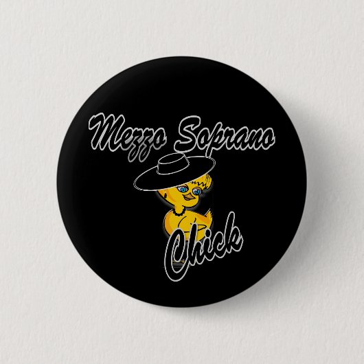 Mezzo Soprano Chick #4 Ronde Button 5,7 Cm (Voorkant)
