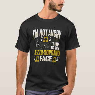 Mezzo-Soprano Voice Design voor een koor lid T-shirt