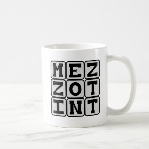 Mezzotint, drukprocédé koffiemok