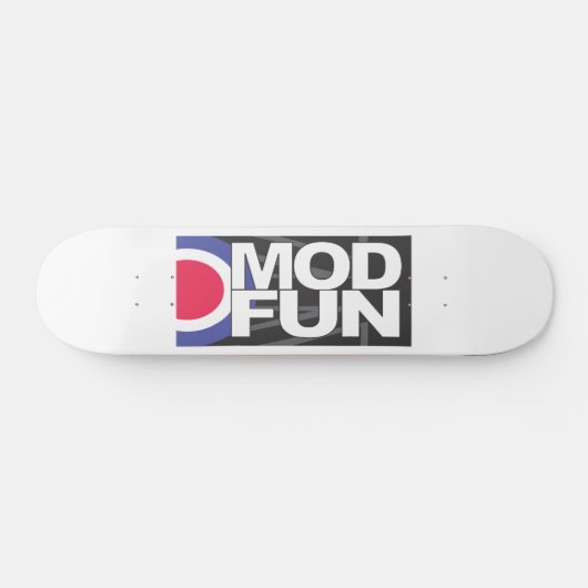 MF Doelskateboard Deck Persoonlijk Skateboard (Horizontaal)