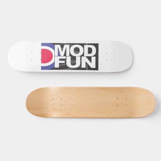MF Doelskateboard Deck Persoonlijk Skateboard (Horizontaal)