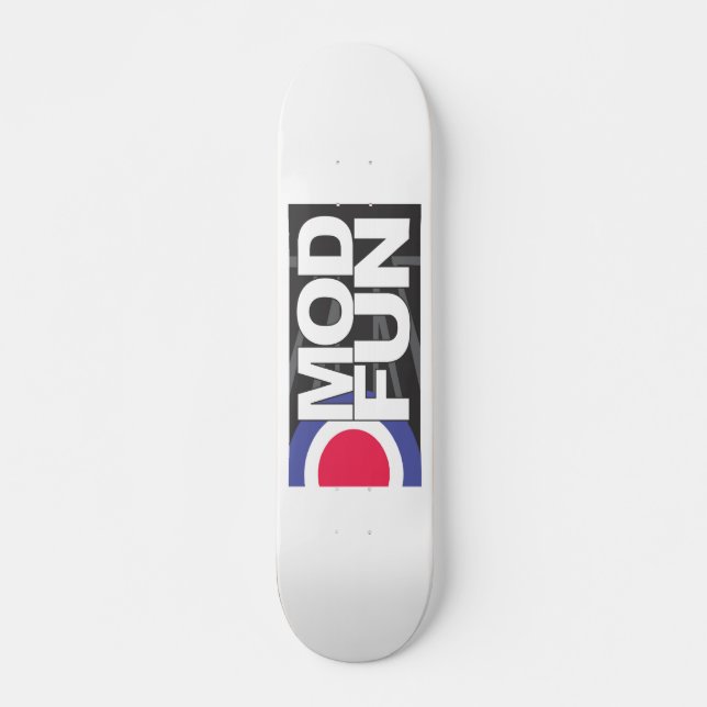 MF Doelskateboard Deck Persoonlijk Skateboard (Front)